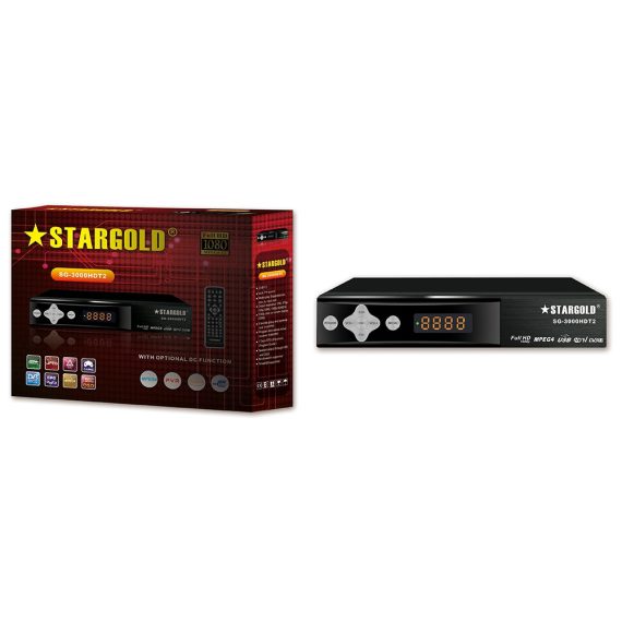 ريسيفر ستارجولد  Star gold HD T2 receiver 