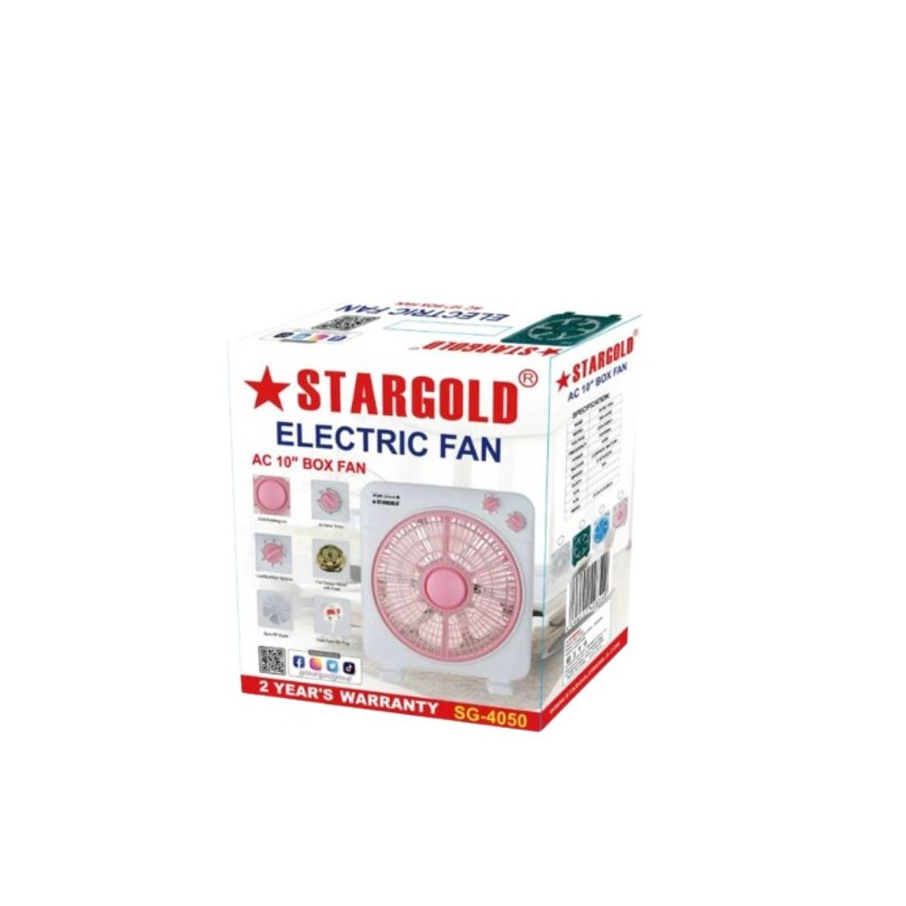 مروحة كهربائية 10 بوصه SG ELECTRIC  FAN