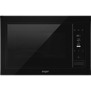 BUILT-IN MICROWAVE OVEN 31 L 1200 w BLACK GLASS   مايكرويف بلت ان 31 لتر لون اسود 1200 واط