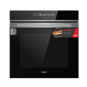  BUILT -IN GAS OVEN ZOGOR81L فرن لون اسود مع وجود مروحه داخلية