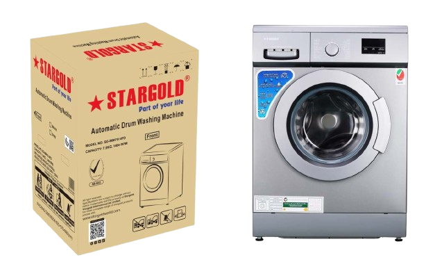 غسالة استار جولد7.50كيلو 2100واط اتومتكSG سلفر AUTONATIC DRUN WASHING MACHINE  