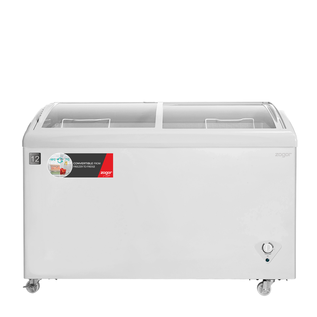   ثلاجة عرض من زوجور لون ابيض 440 لتر  REFRIGERATOR CASE FROM ZOGOR COOLER WHITE 440L موديل IZ440