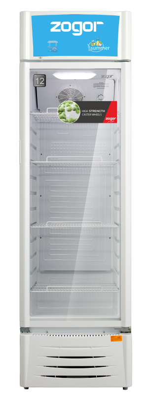 REFRIGERATOR SHOWCASE FROM ZOGOR 316L WHITE ثلاجة عرض 316 لتر لون ابيض