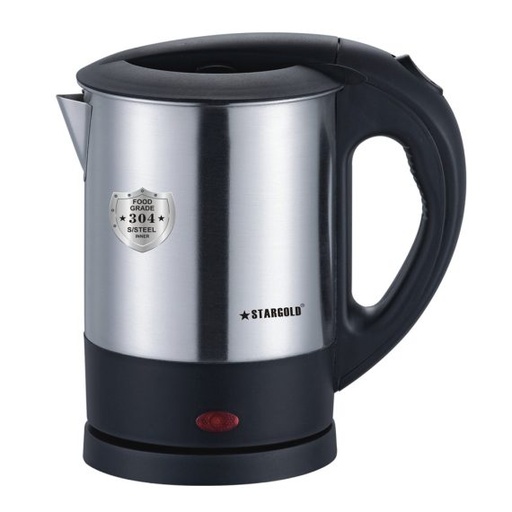 [SG-1461] غلاية ماء استار جولد 1لتر ELECTRIC KETTLE1.0SS