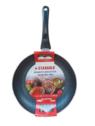 [SG-NST008] مقلاة استار جولد 24سم -FRYPAN 24CM