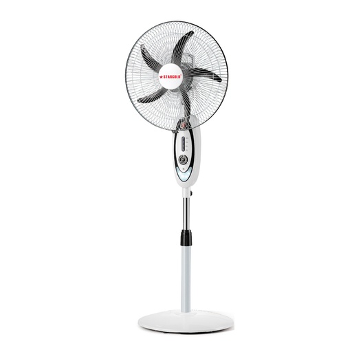 [SG-4038] مروحة استاند قابلة للشحن SG RECHARGEAPLE FAN  16بوصه