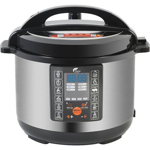 [GR-EPC12A]  قدر  ضغط هوائي12 لتر    PROGRMMAELE PRESSURE COOKER